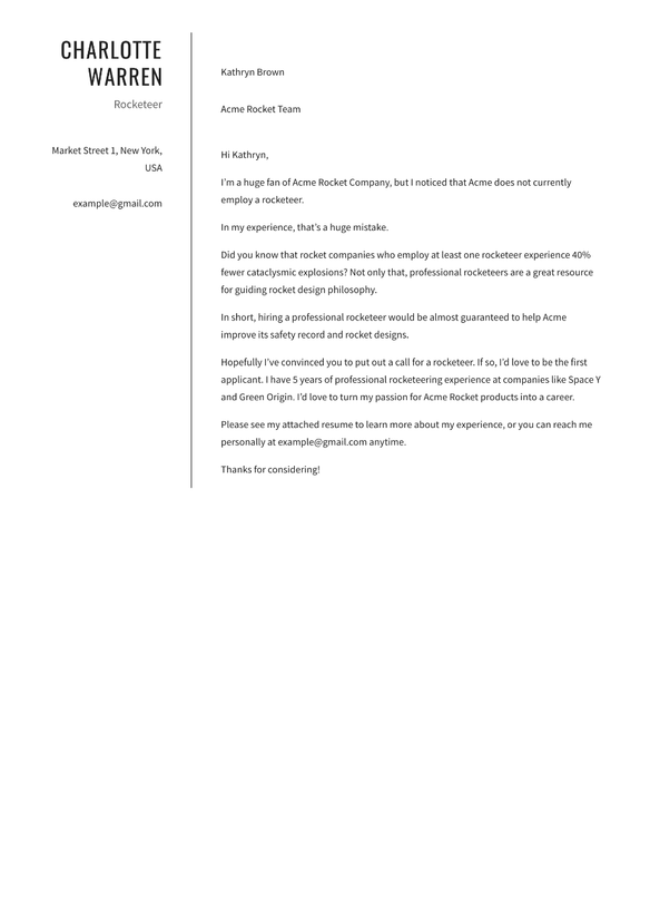 Schrijver cover_letter example